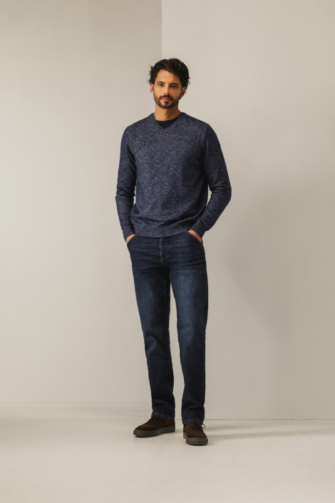 State of Art blauwe heren trui | Model
