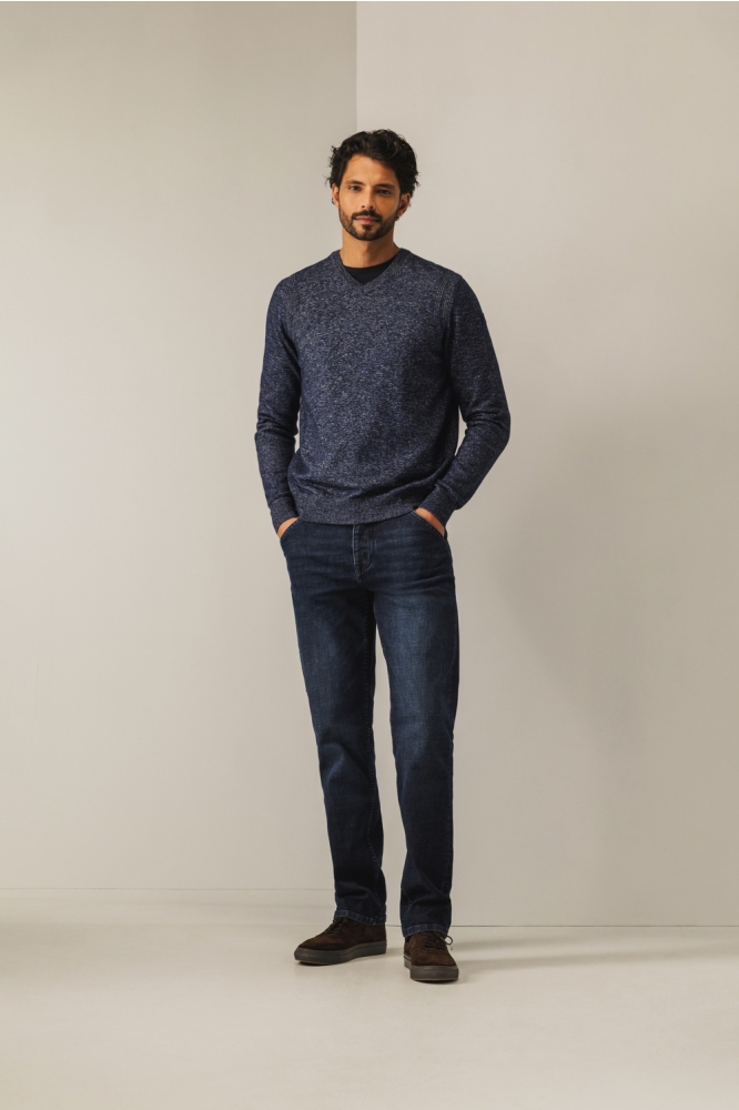 State of Art blauwe heren trui | Model