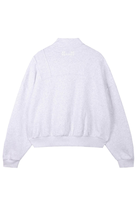 Refined Department grijze dames sweater | Achteraanzicht