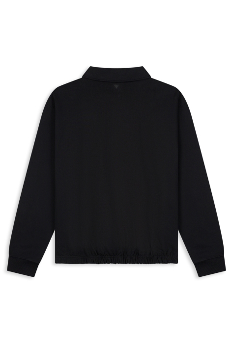 Pure Path zwarte heren sweater | Achteraanzicht