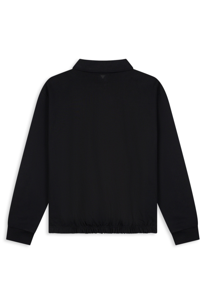 Pure Path zwarte heren sweater | Achteraanzicht