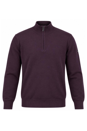 Ballin half zip Paars