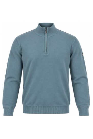 Ballin Trui HALF ZIP B 1002 STEEL BLUE/CTS-8153