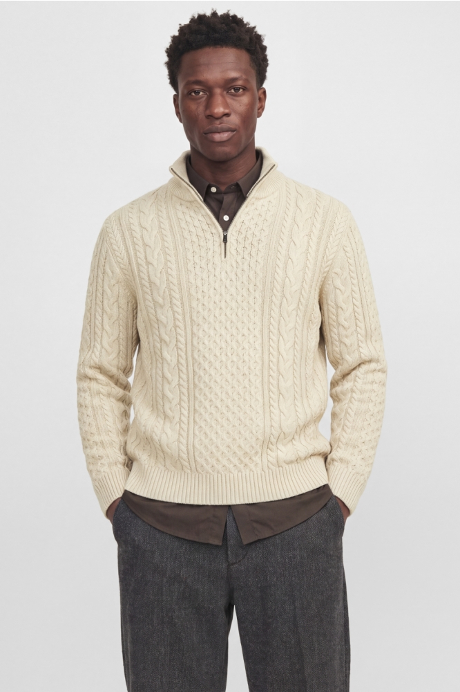 Jack & Jones zand heren trui |