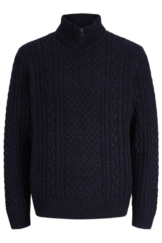 Jack & Jones blauwe heren trui | Vooraanzicht
