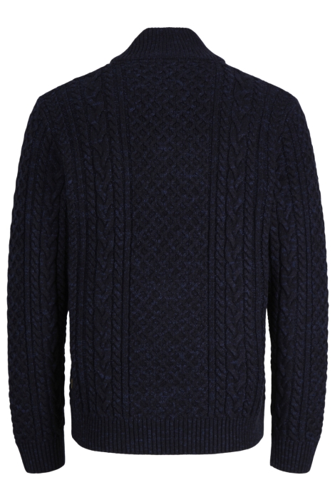 Jack & Jones blauwe heren trui | Achteraanzicht