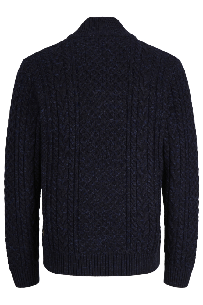 Jack & Jones blauwe heren trui | Achteraanzicht