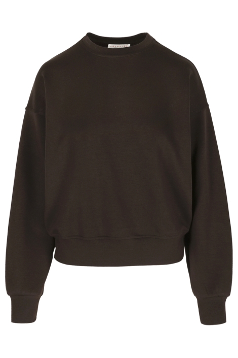 LolaLiza bruine dames sweater | Vooraanzicht