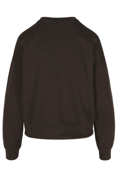 LolaLiza bruine dames sweater | Achteraanzicht