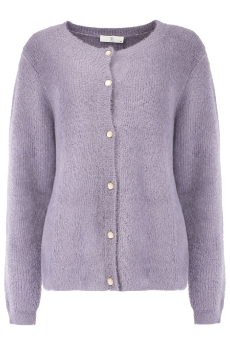 NED paarse dames vest | Vooraanzicht