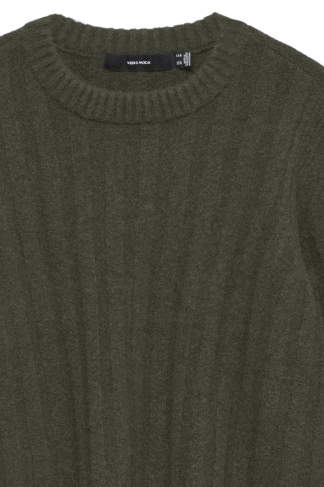 Vero Moda groene dames trui | Close up