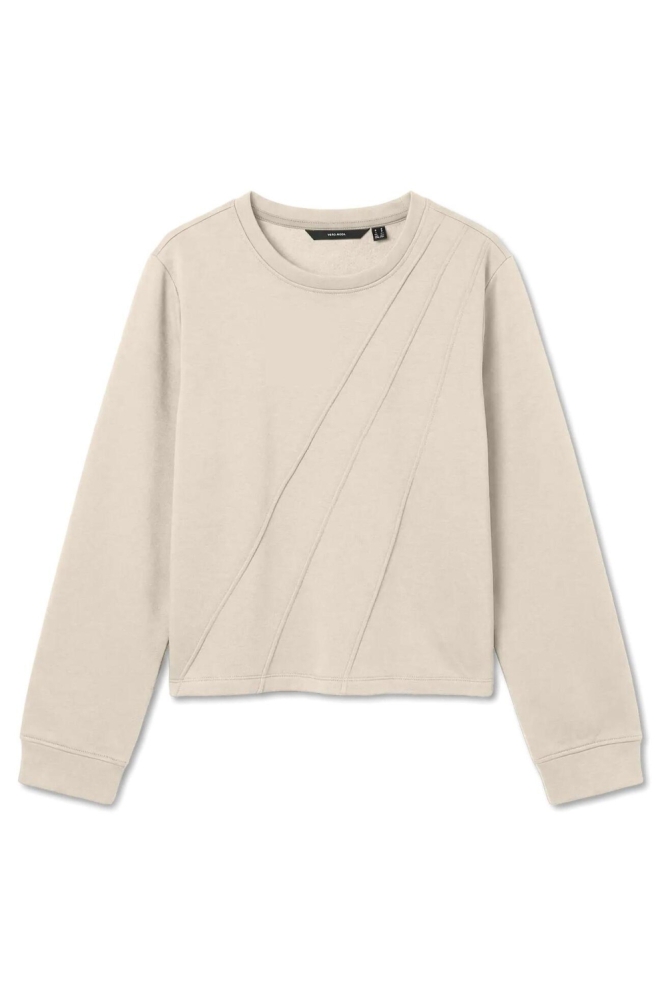 Vero Moda beige dames sweater | Vooraanzicht
