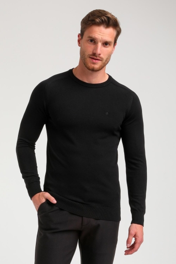 Gabbiano Trui FIJNGEBREIDE TRUI 614570 201 black