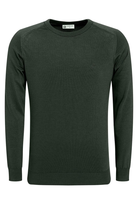 Gabbiano groene heren trui | Vooraanzicht