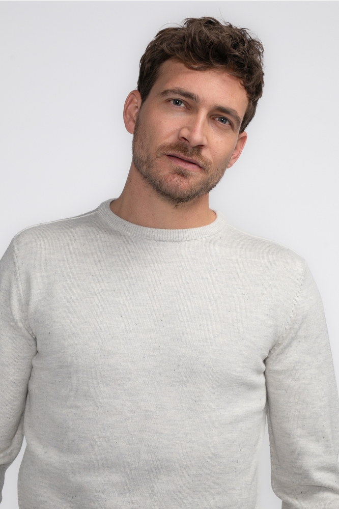 Petrol Industries beige heren trui | Close up