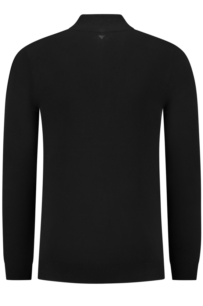 Pure Path zwarte heren trui | Achteraanzicht