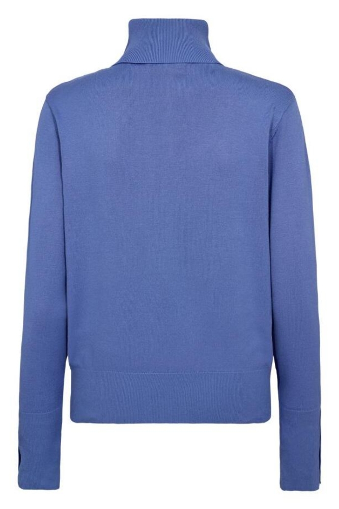 Freequent blauwe dames trui | Achteraanzicht