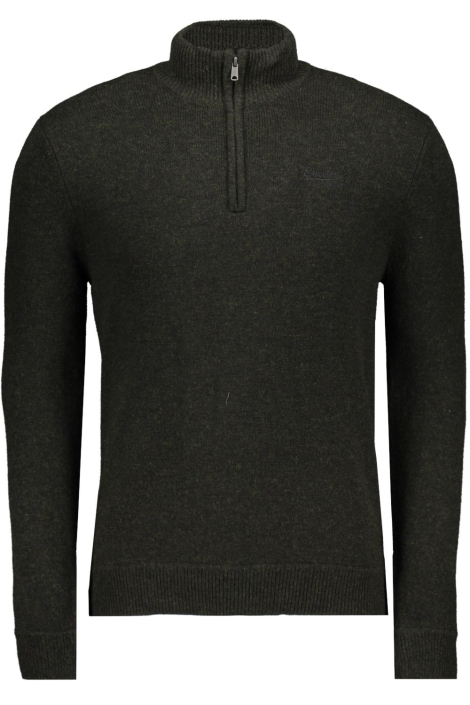 Superdry groene heren trui | Vooraanzicht