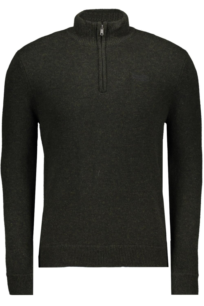 Superdry groene heren trui | Vooraanzicht