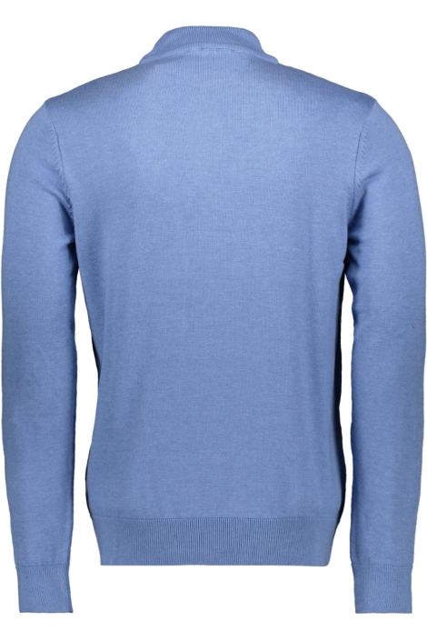 Sans blauwe heren trui | Achteraanzicht