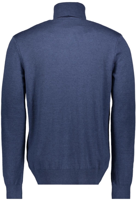 Sans blauwe heren trui | Achteraanzicht