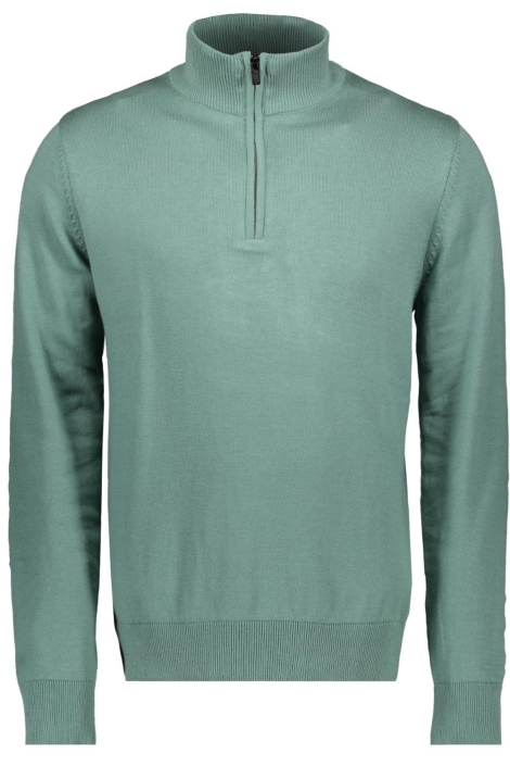 Sans groene heren trui | Vooraanzicht