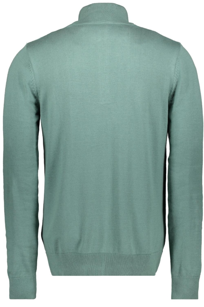 Sans groene heren trui | Achteraanzicht