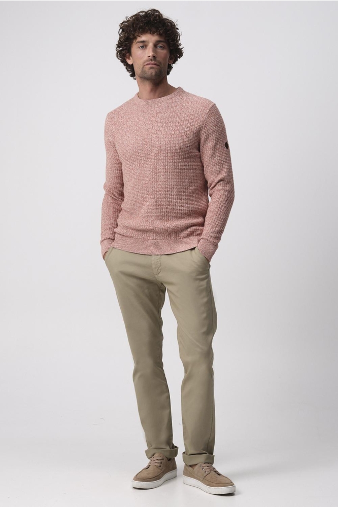 Campbell oranje heren trui | Model