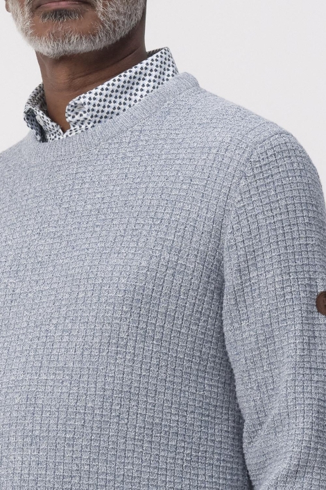 Campbell blauwe heren trui | Unique Selling Point