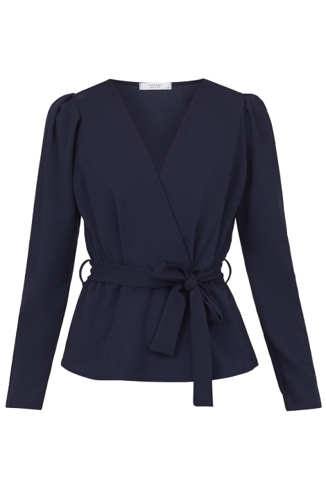 SisterS point blauwe dames t-shirt | Vooraanzicht