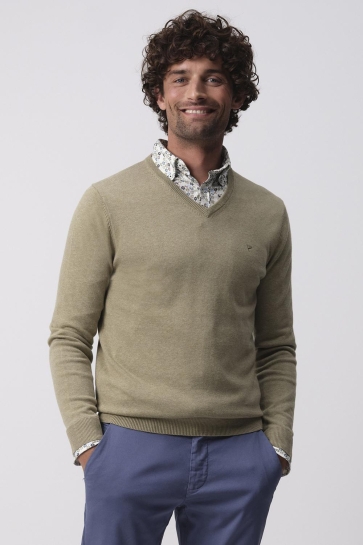 Campbell Trui LONDON TRUI V HALS 096100 4808