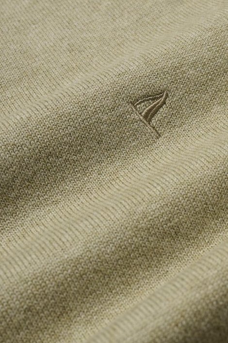 Campbell groene heren trui | Kleurstaal
