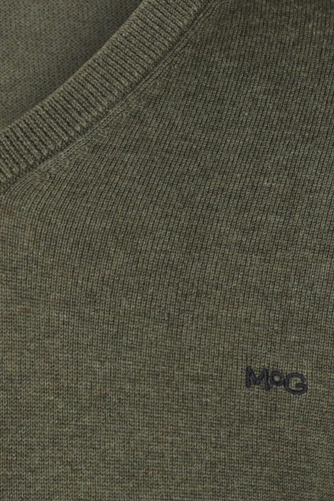 McGregor groene heren trui | Close up