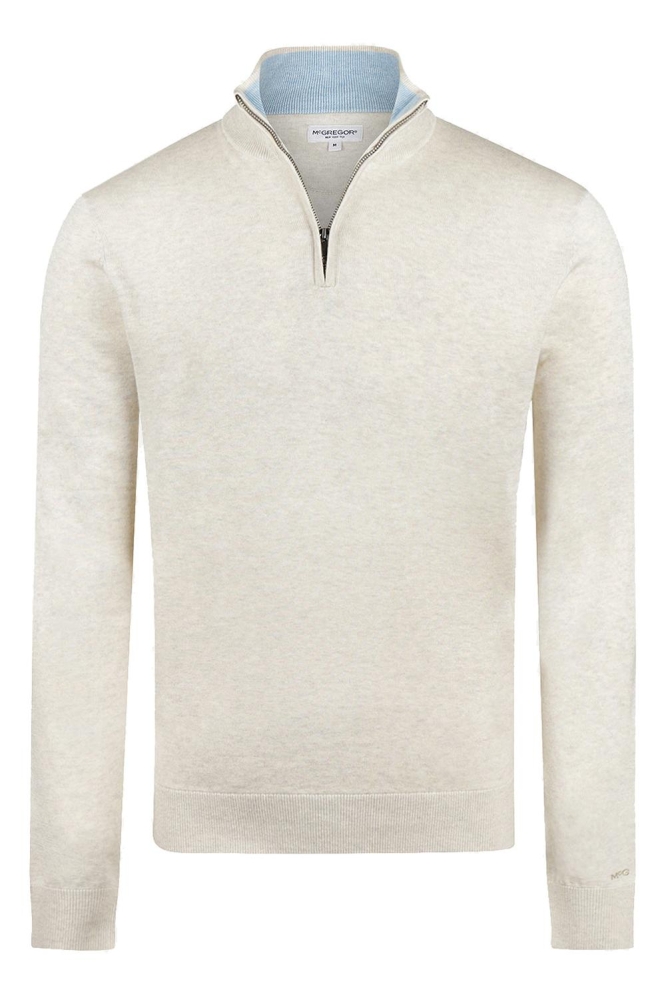 McGregor beige heren trui | Vooraanzicht