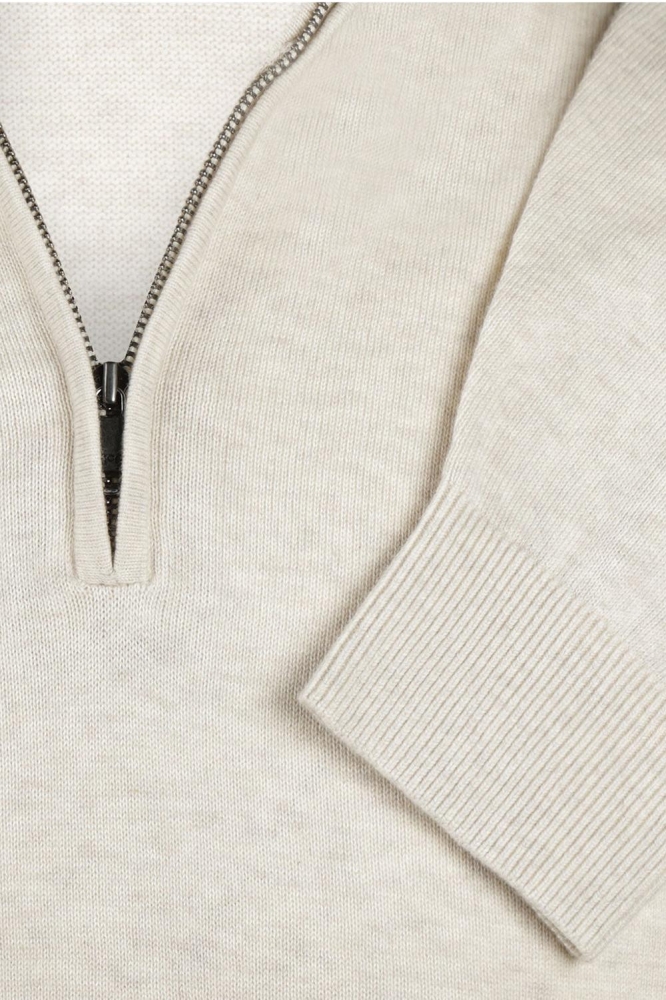 McGregor beige heren trui | Kleurstaal