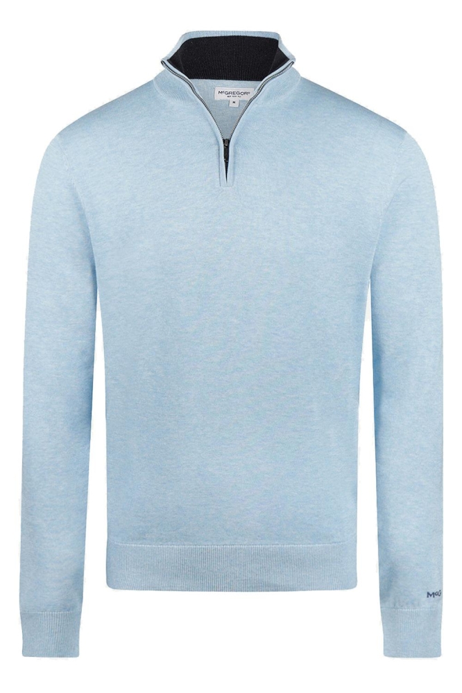McGregor blauwe heren trui | Vooraanzicht