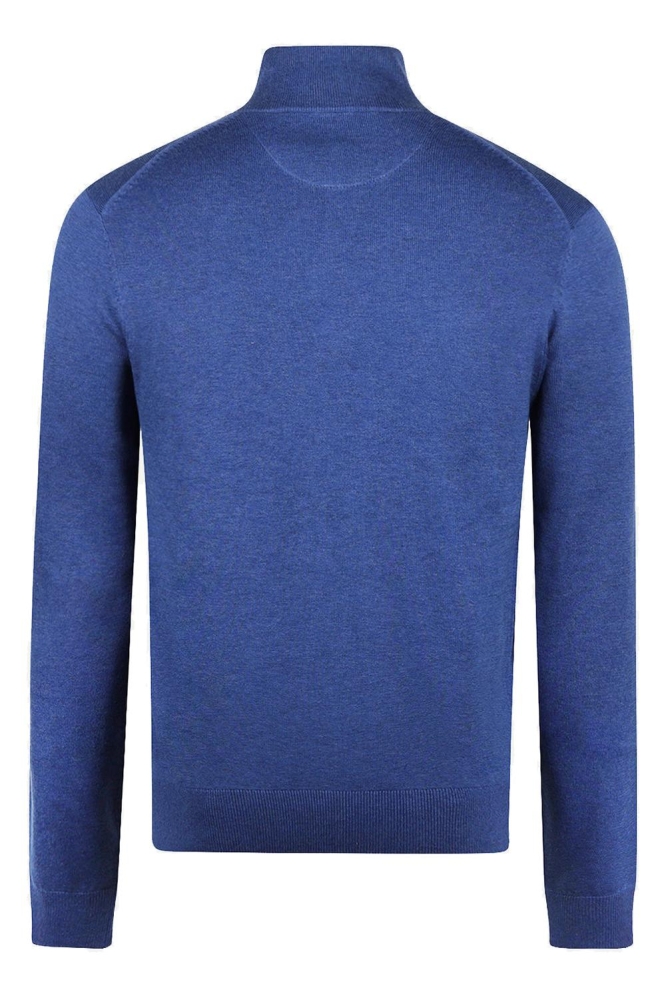 McGregor blauwe heren trui | Achteraanzicht