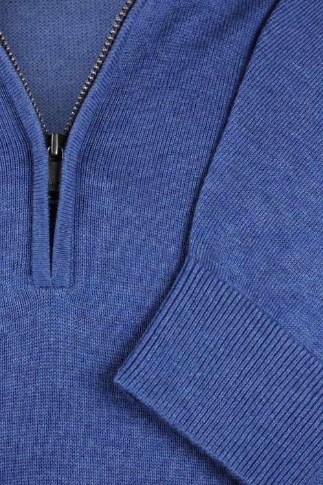 McGregor blauwe heren trui | Kleurstaal