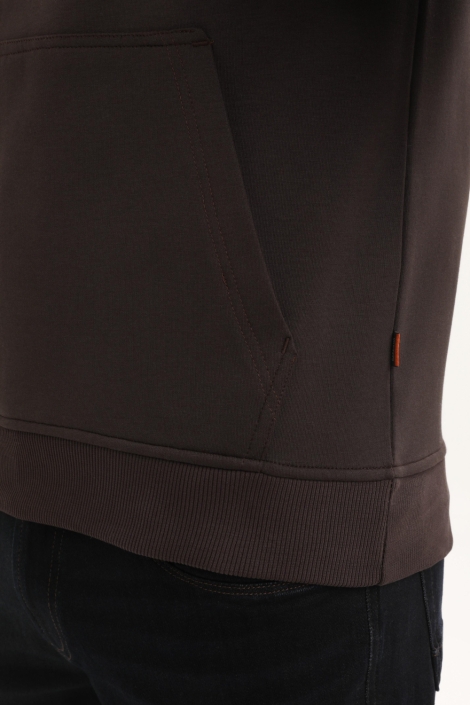 Gabbiano bruine heren sweater | Kleurstaal