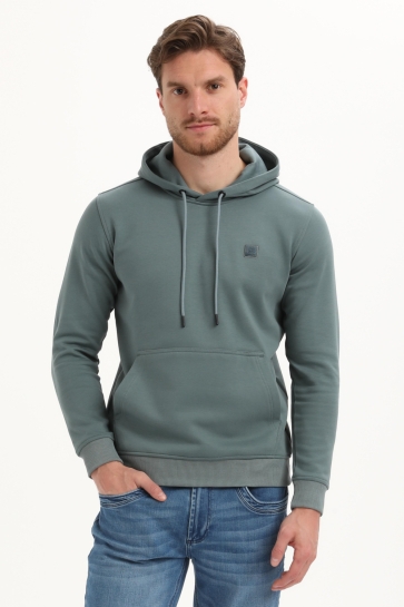 Gabbiano Trui COMFORTABELE PREMIUM HOODIE 775772 5703 teal blue