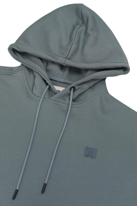 Gabbiano blauwe heren sweater | Close up