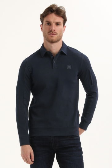 Gabbiano MODIEUZE POLOKRAAG SWEATER 775774 301 navy