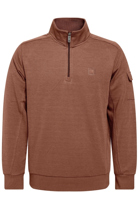 Gabbiano oranje heren sweater | Vooraanzicht