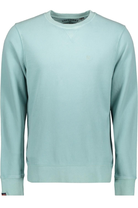 Superdry blauwe heren sweater | Vooraanzicht