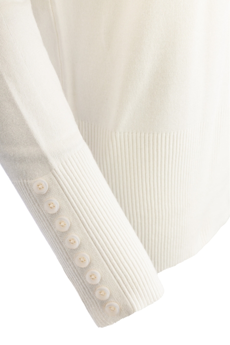 NED ecru dames trui | Close up