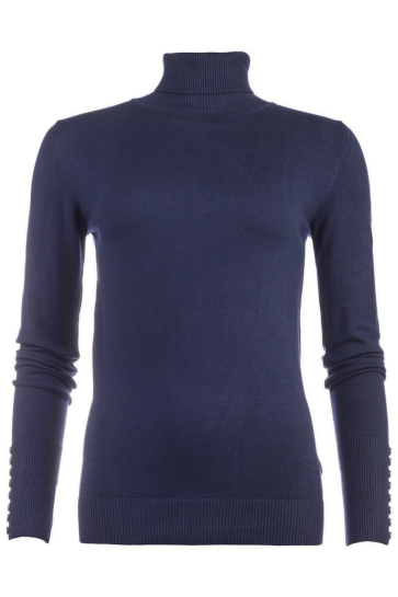 NED Trui BELON LS RMB BREI 25W1 U106 02 303 marine