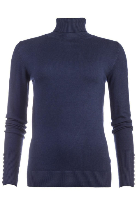 NED blauwe dames trui | Vooraanzicht