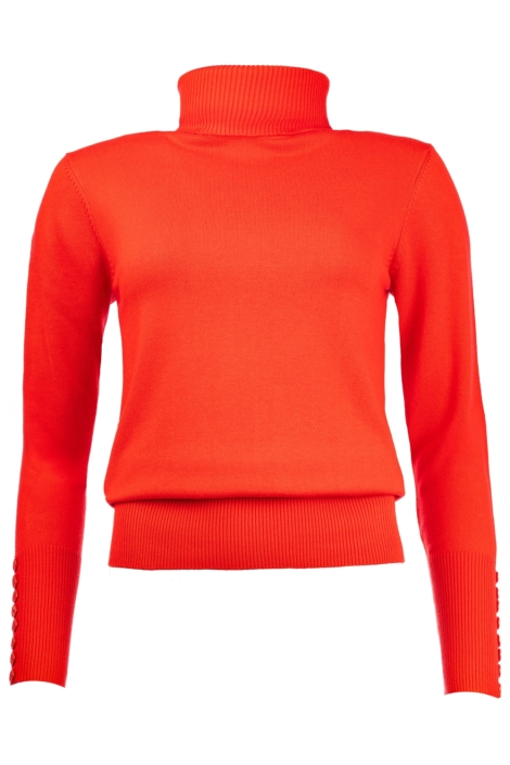 NED rode dames trui | Vooraanzicht