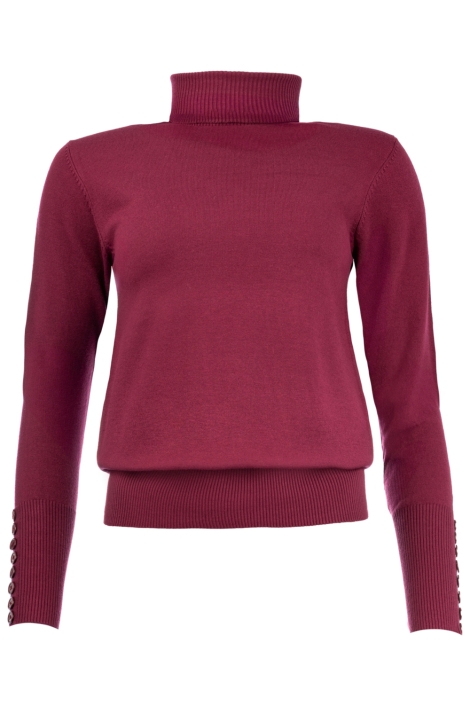 NED bordeaux dames trui | Vooraanzicht