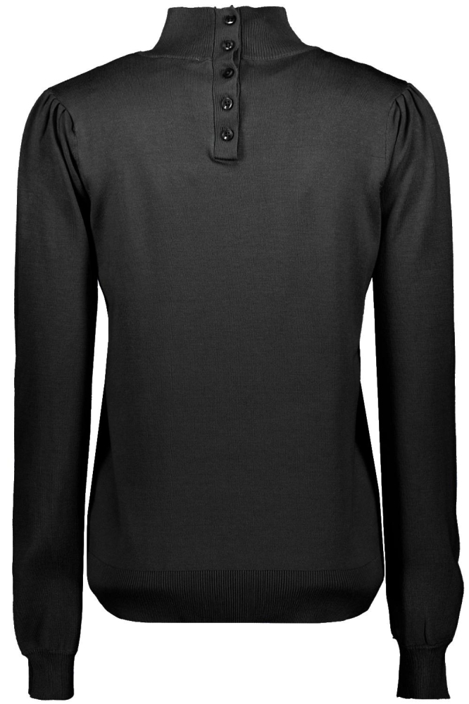 NED zwarte dames trui | Achteraanzicht